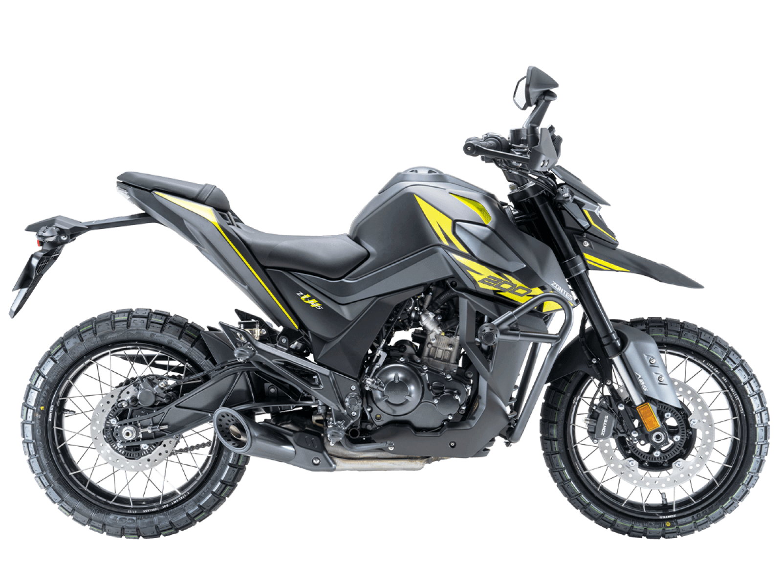 Мотоцикл ZONTES ZT200-U1 Silver Yellow